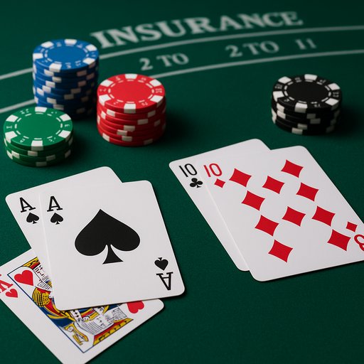 Crickex blackjack table scene showing cards and chips, illustrating classic table games available