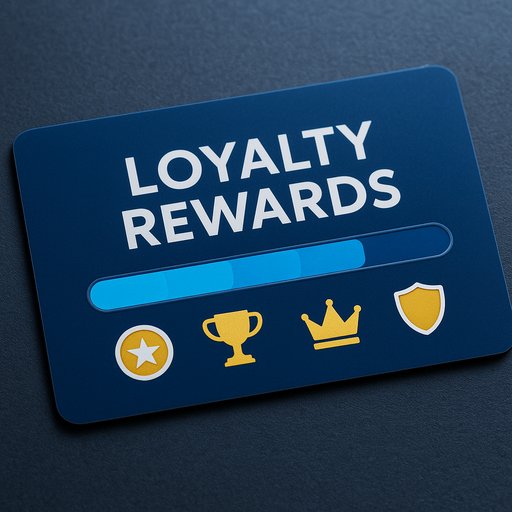 Crickex loyalty club card with progress bar and badge icons. The image communicates ongoing loyalty rewards.