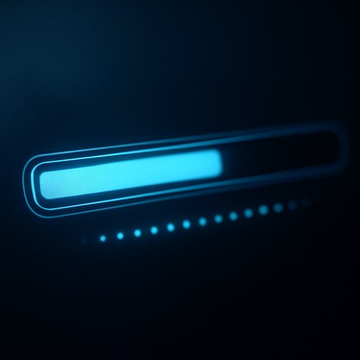 Crickex loading progress bar close-up with a sleek digital display and subtle motion. This image highlights speed and reliability of Crickex loading placeholders.