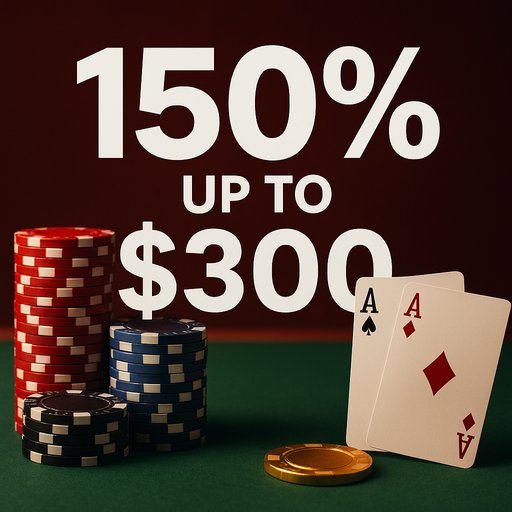 Welcome bonus promotion image showing bonus amount and terms for new Crickex players