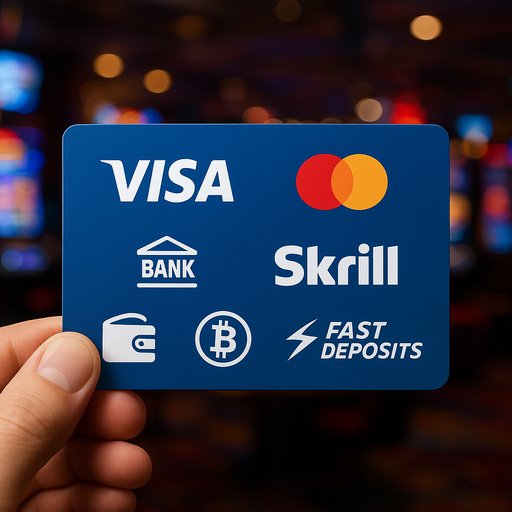 Crickex payment options card showing multiple methods and fast deposits
