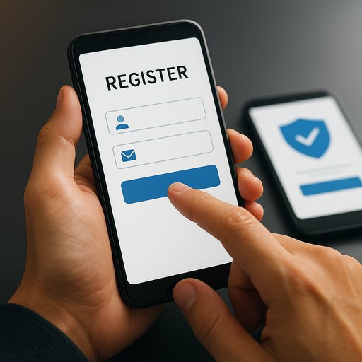Crickex registration onboarding image illustrating quick sign-up and identity verification steps
